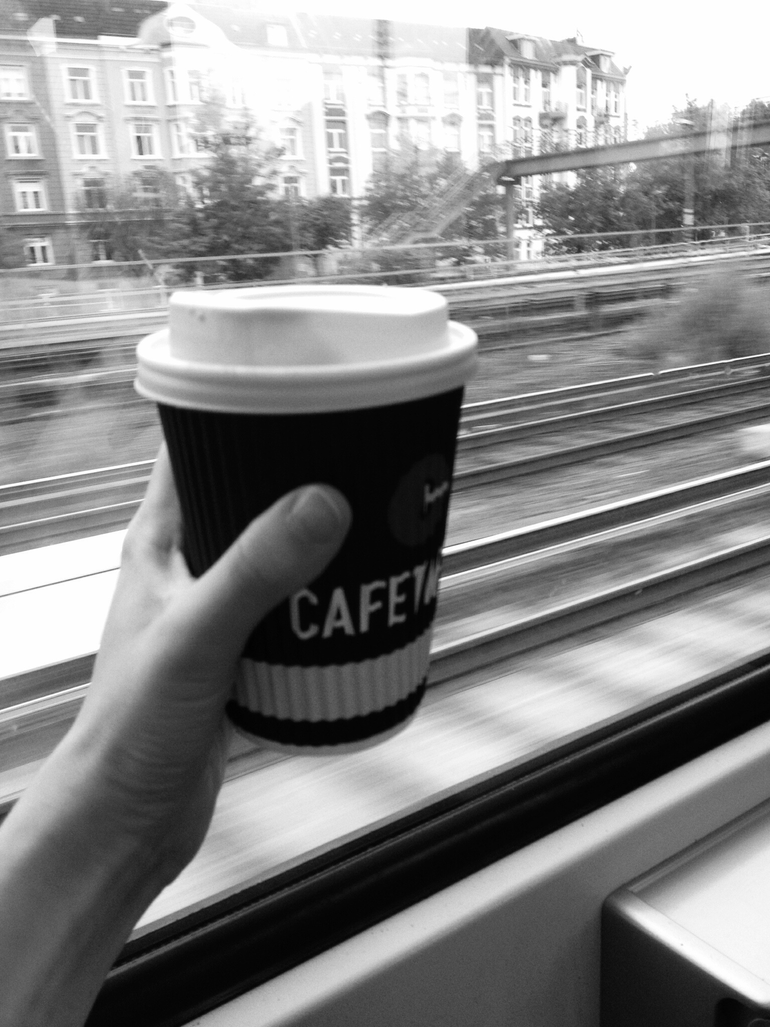 Coffee to go in Hand