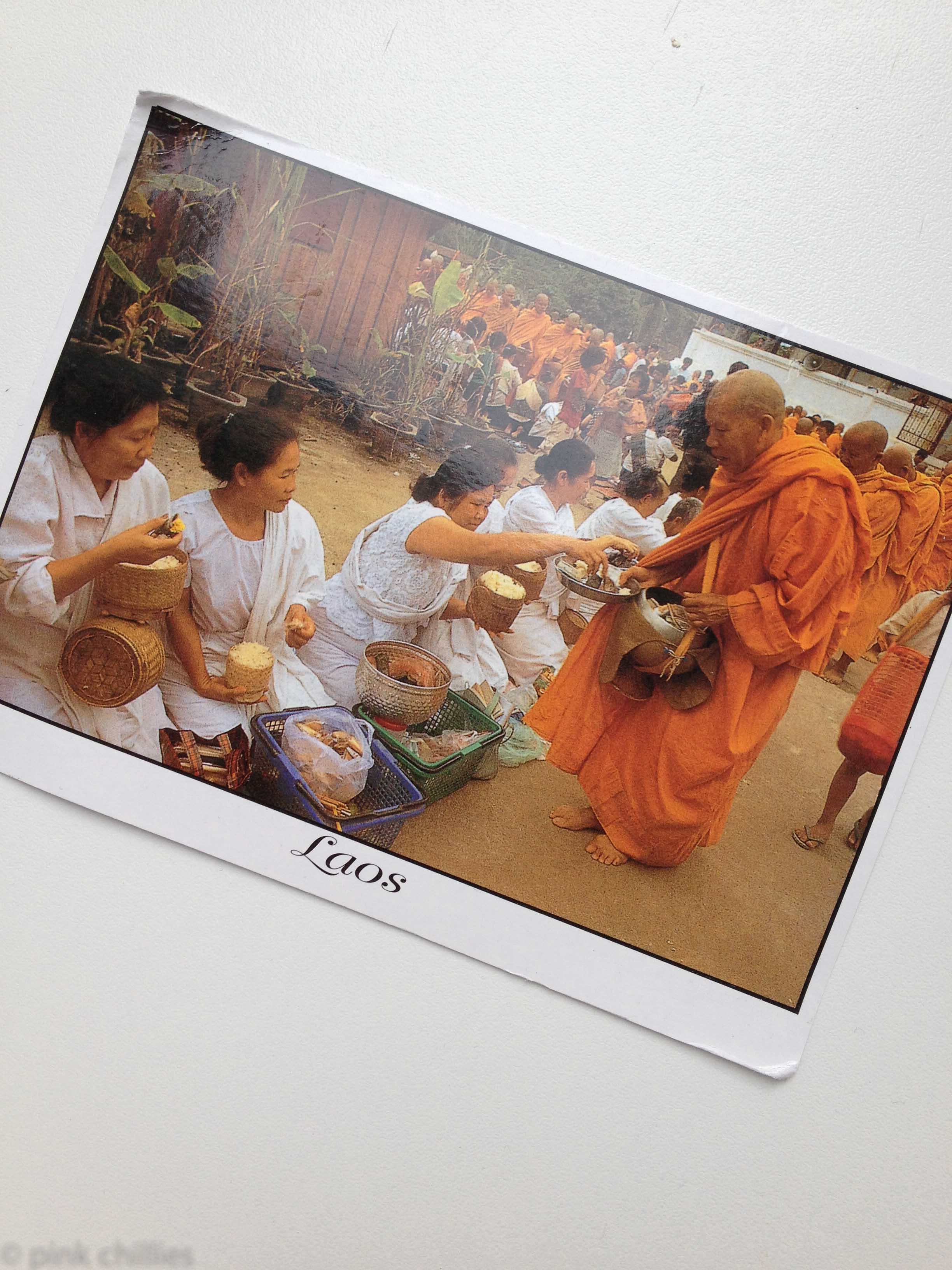 Postkarte aus Laos