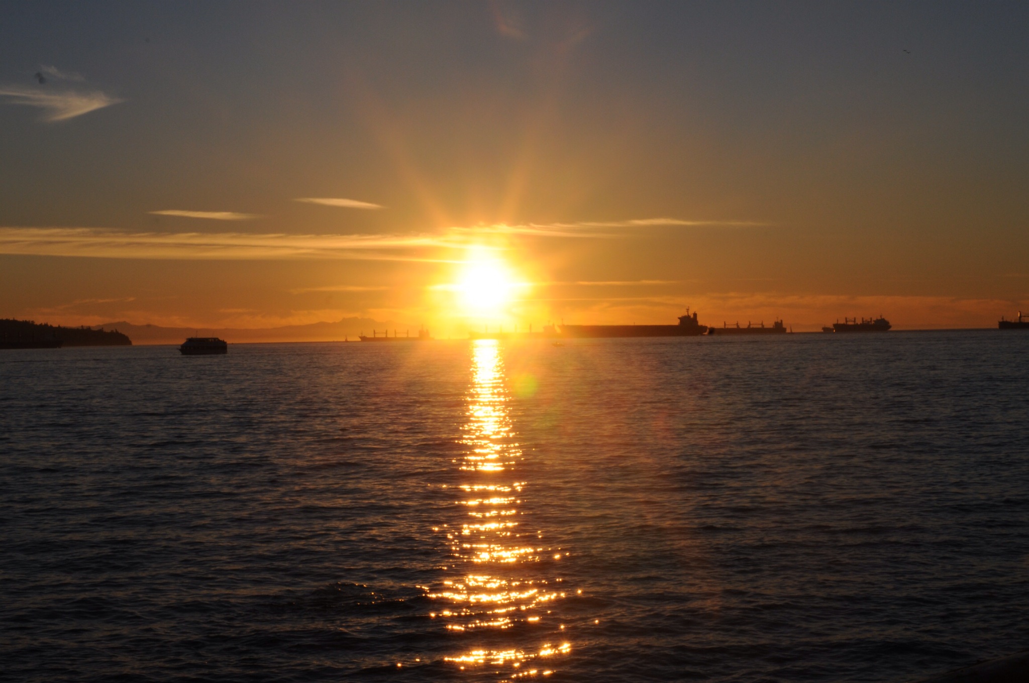 Sunset - English Bay Vancouver 