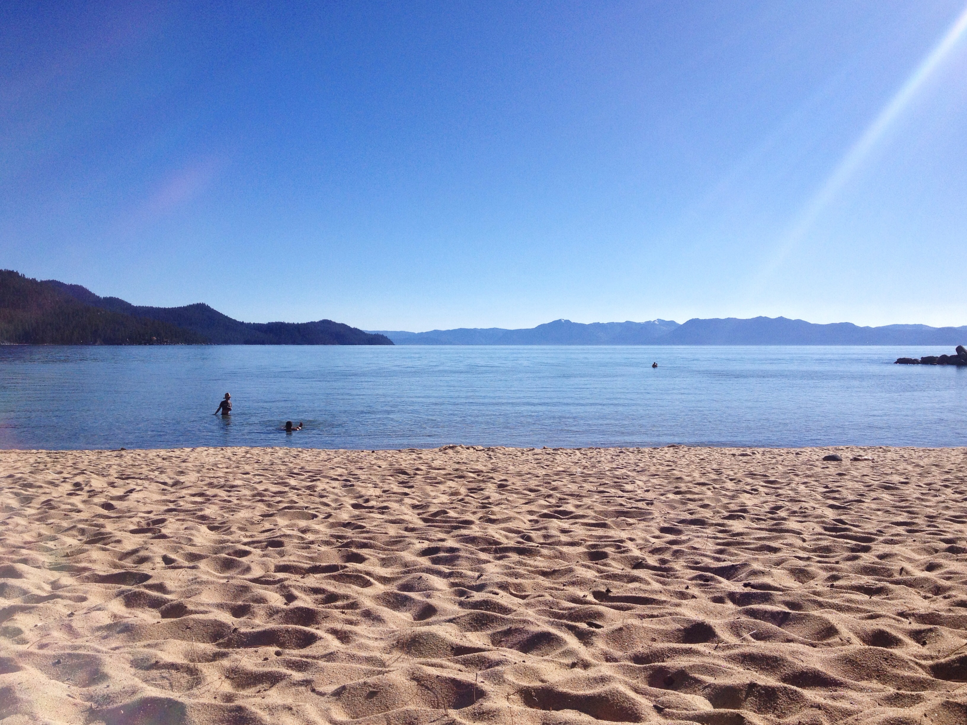 Sand Harbor Lake Tahoe Nevada