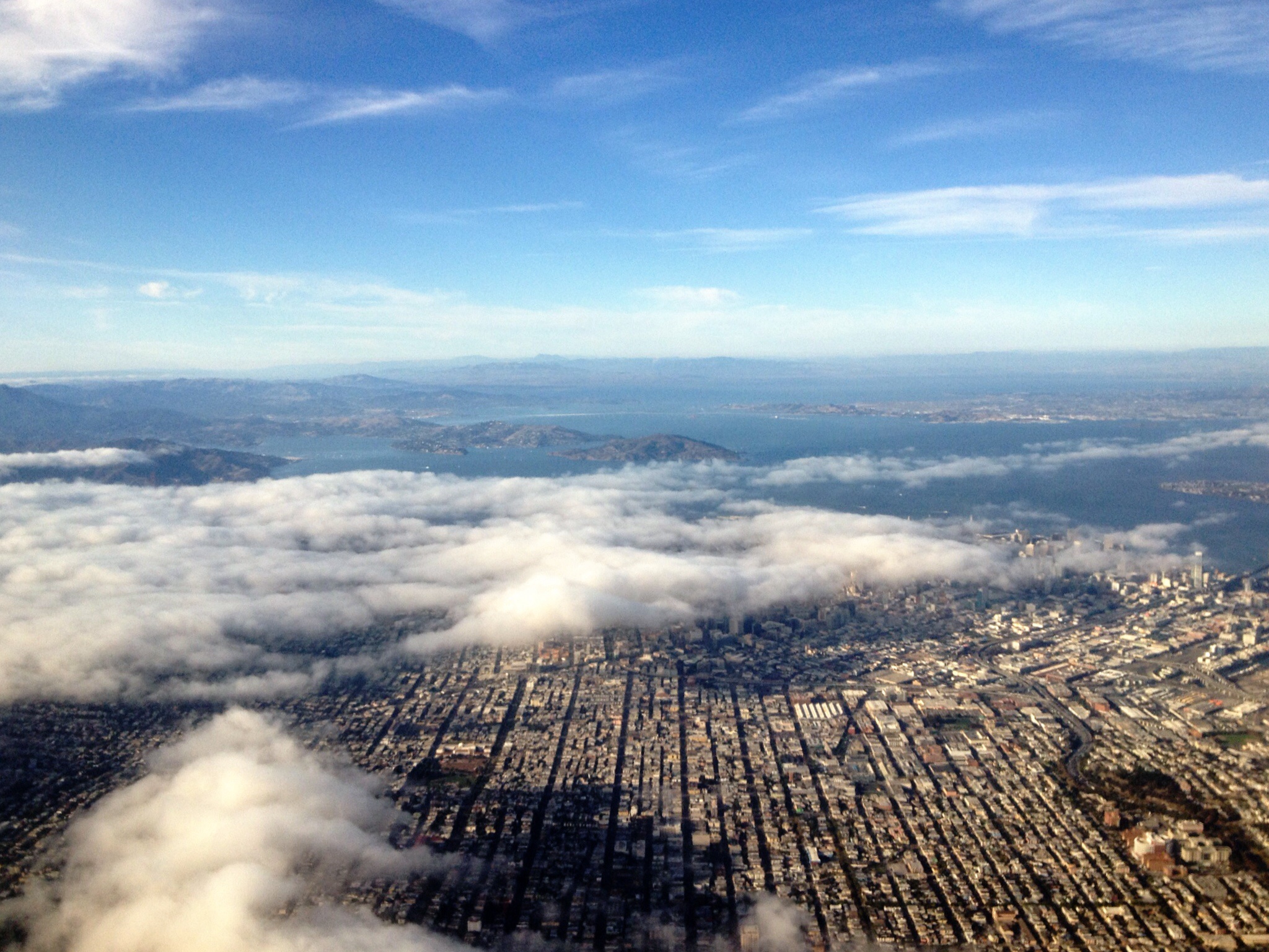 San Francisco aus der Vogelperspektive