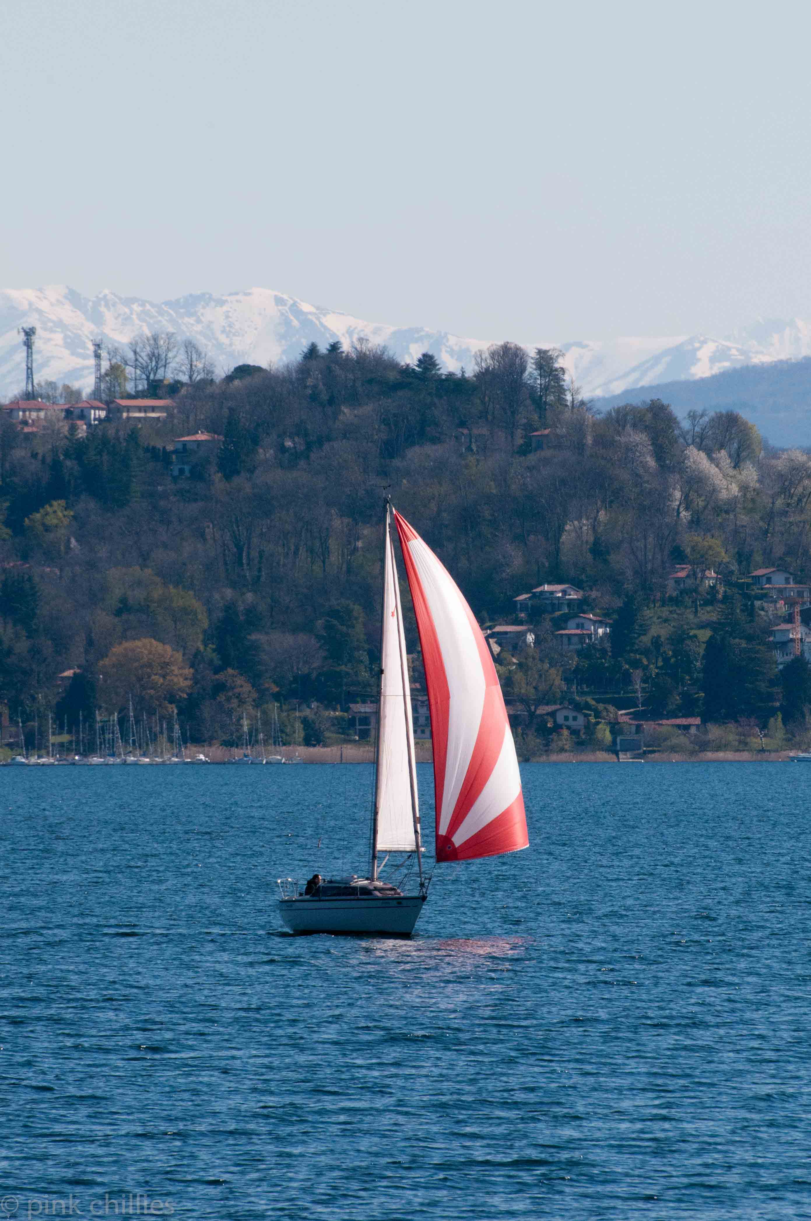 Lago Maggiore Segelboot