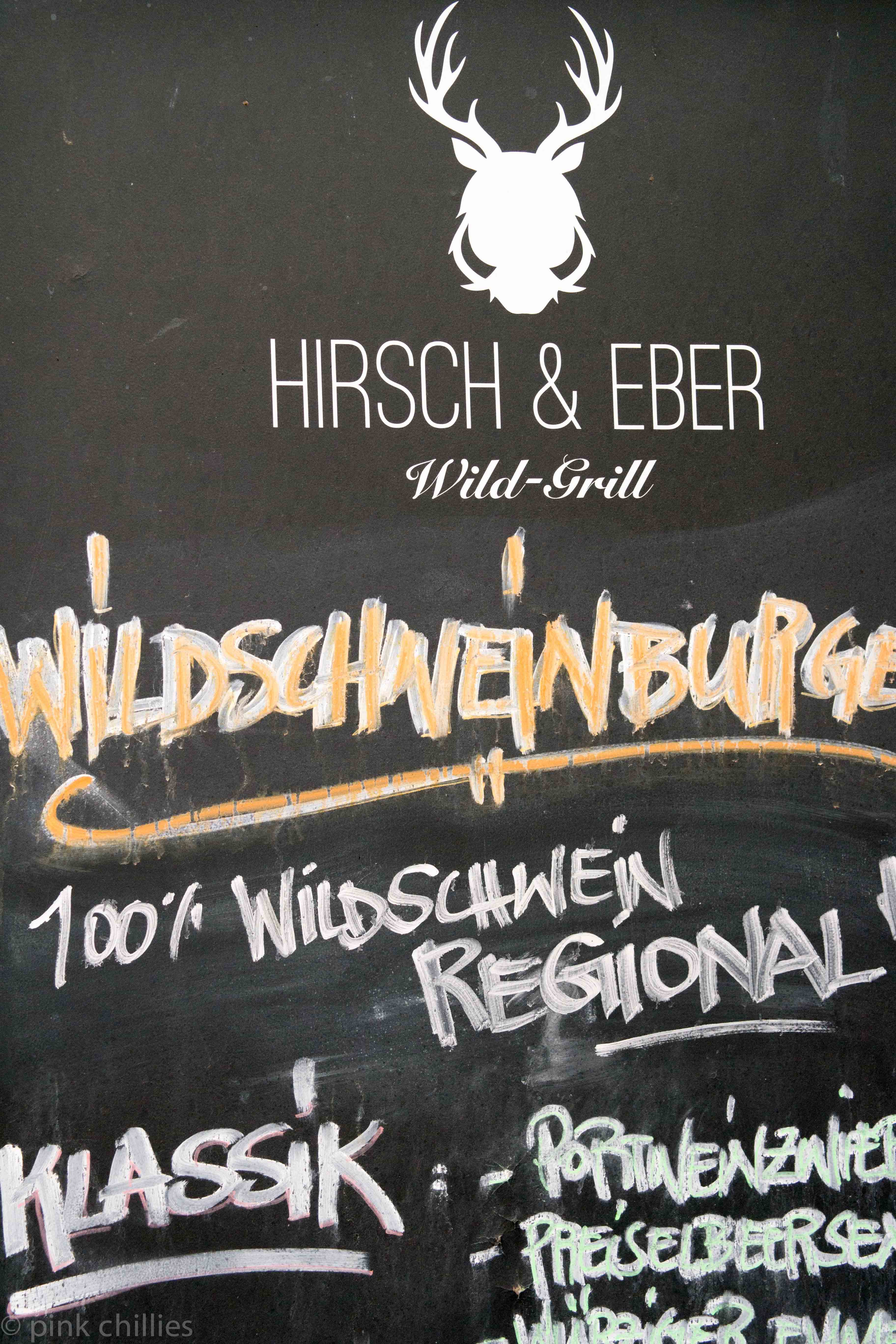Hirsch und Eber Wildschweinburger-0196