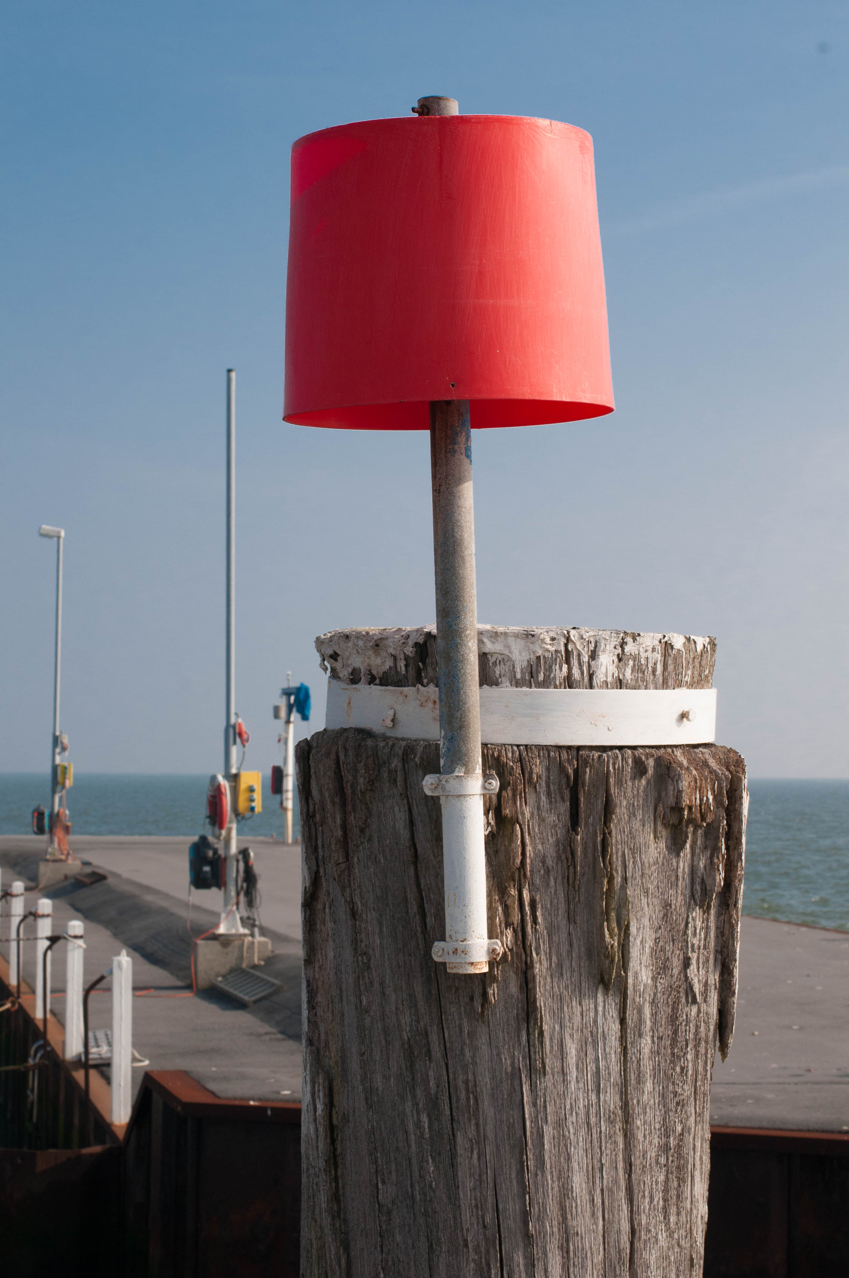 Lampe Hafeneinfahrt Morsum
