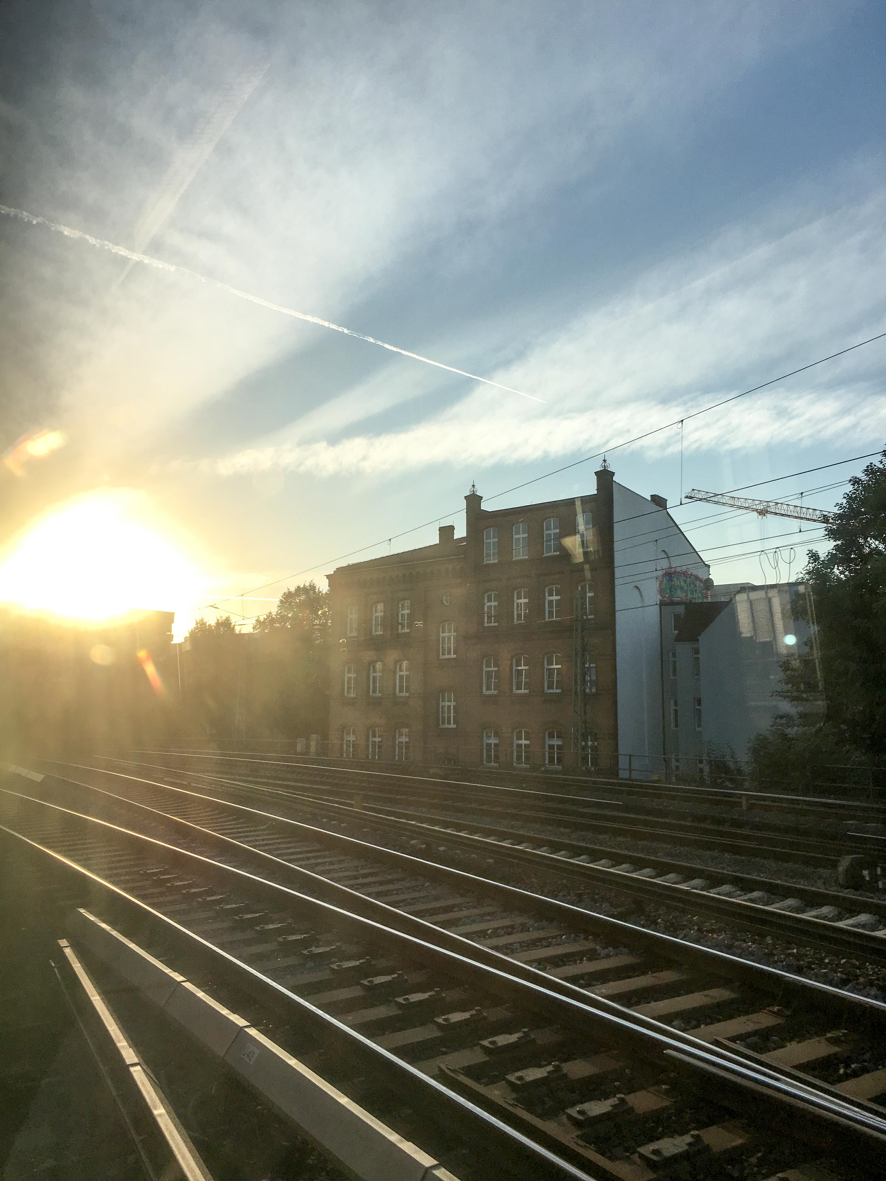 S-Bahn Fahrt Hamburg